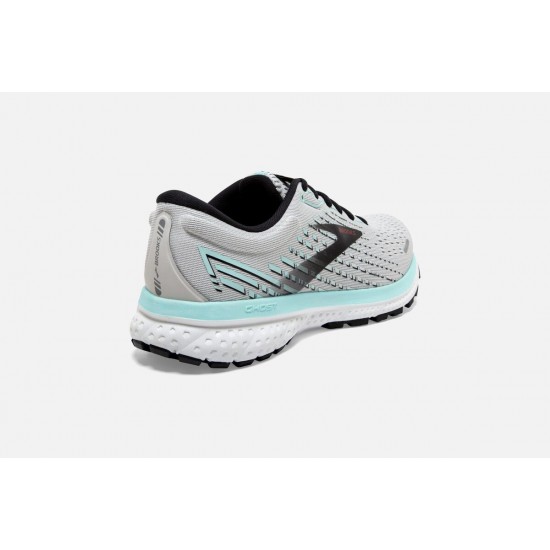 Brooks Ghost 13 Grey Fair Aqua Black CA4632 109 Women